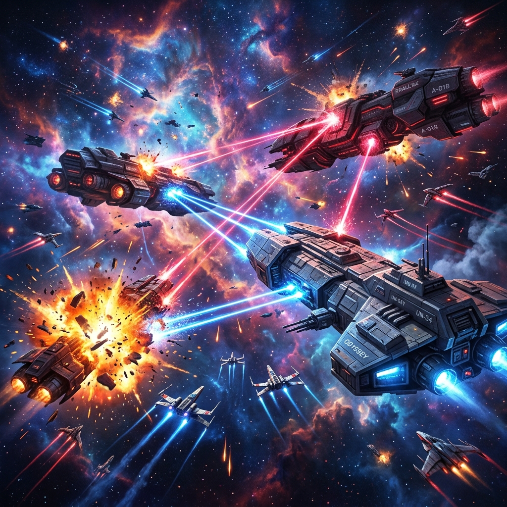 Space War Battle